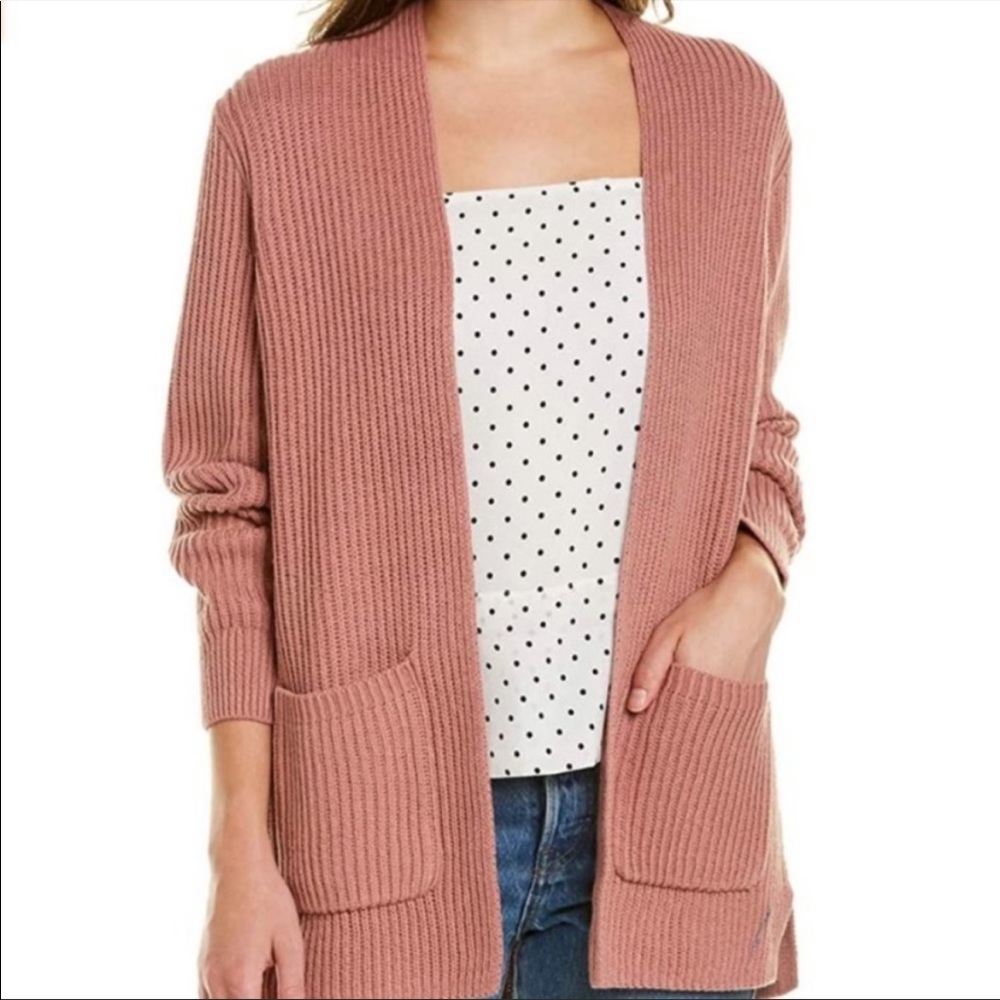 FREE SHIPPING Mauve pink knit Madewell Cardigan
